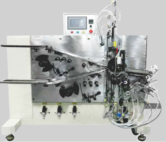 半自動方形聚合物卷繞機(jī) (GRS-BZD-100CP)  帶插片功